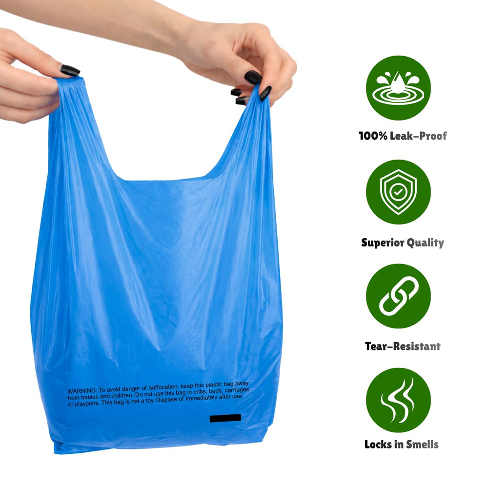 Bolsas CHEFNENO uso multipropósito, 500 unidades para pañales y desechos ligeros