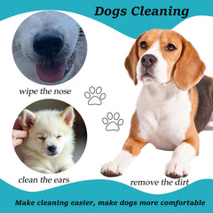 Bastoncillos Chenchenchen con algodón absorbente para cuidado seguro de orejas de perros