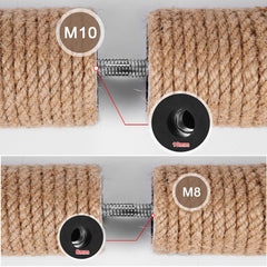 ChengFu tornillos M10 y M8 sin óxido para mayor durabilidad.
