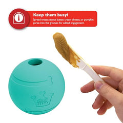 Chew King bola de caucho natural resistente para juego seguro