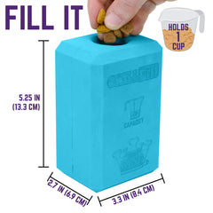 Chill Fill congelable de Chew King para rellenar kibble y mantener al perro entretenido