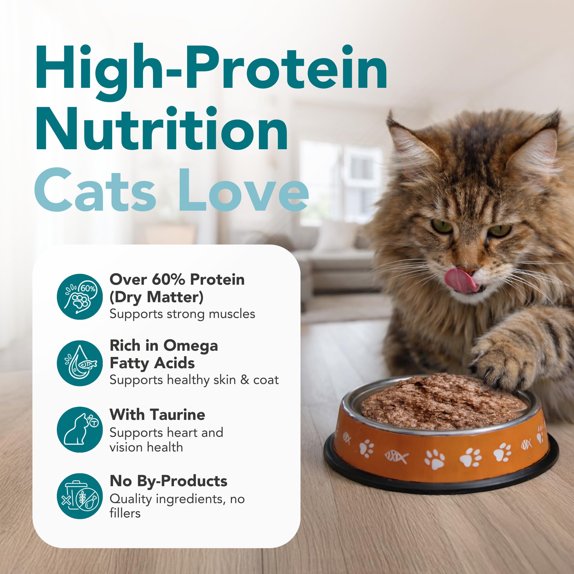 Chewer's Joy lata tuna-salmon pate: sabor delicioso para gatos.
