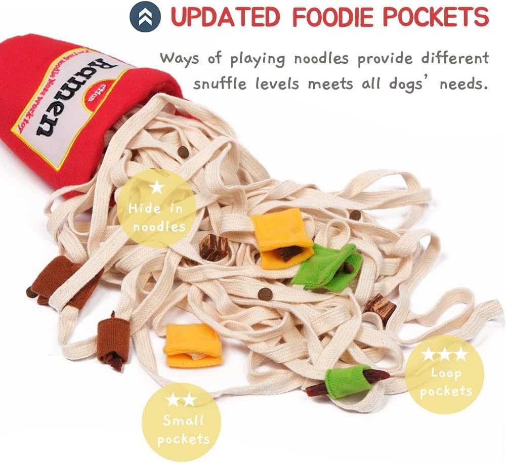 CHEWFFON snuffle 2-en-1, enrichit les jeux olfactifs et l’amusement.