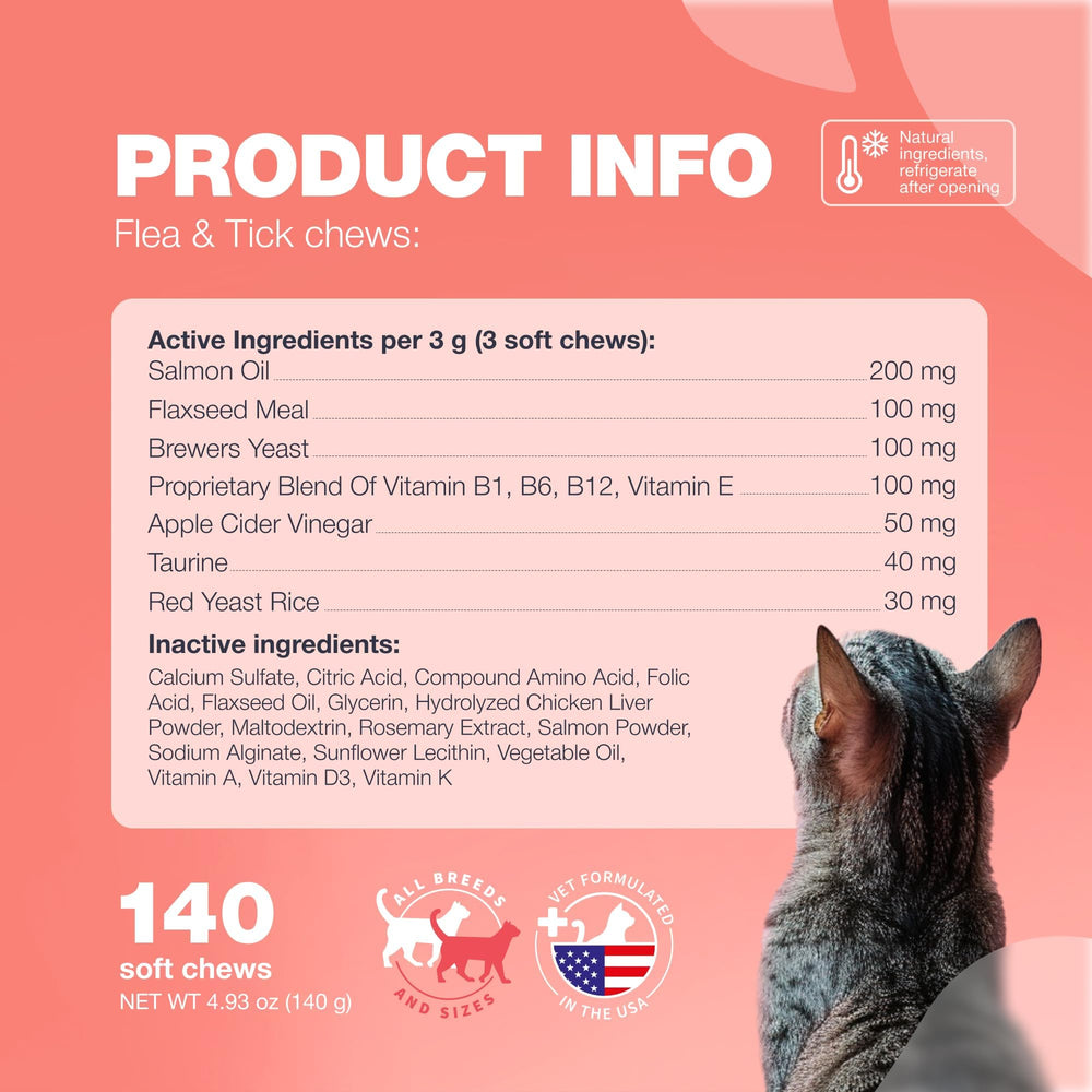 Alternativa conveniente a collares y sprays para gatos.