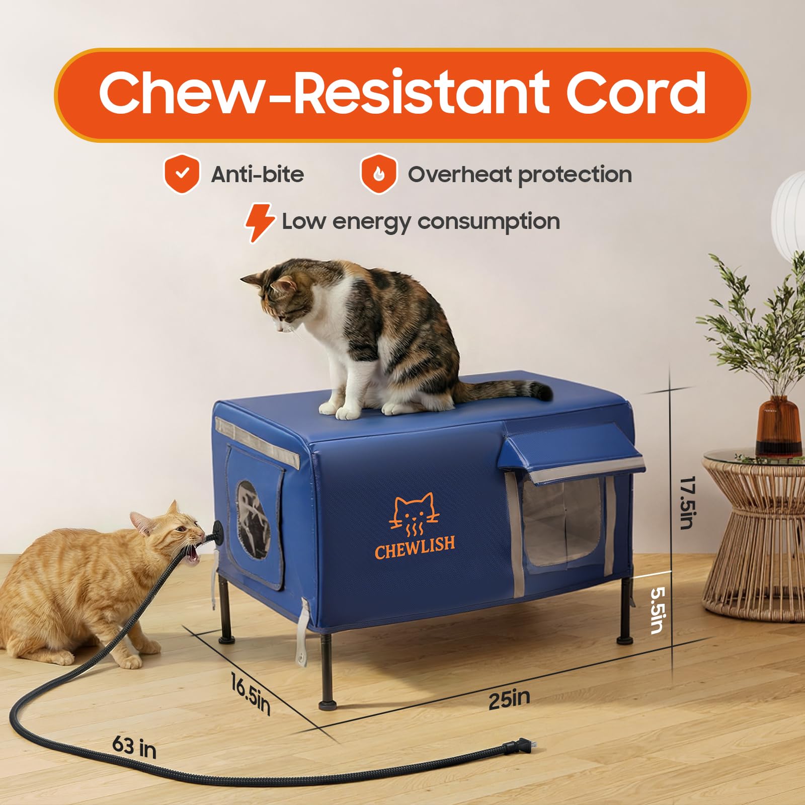 Chewlish: montaje-sin-esfuerzo, instalación rápida para cualquier jardín.
