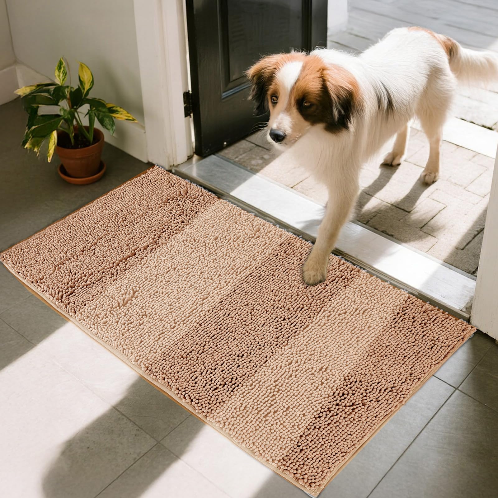 ChgLiPets uso interior y exterior; alfombra versátil para casa.