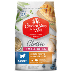 Chicken Soup for the Soul bolsa de 13.5 lb con croquetas pequeñas para perros adultos, aspecto crujiente