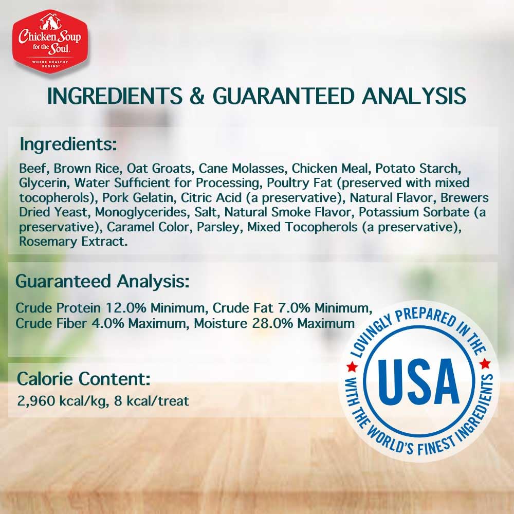 Chicken Soup for the Soul Snacks – textura-crujiente, masticación agradable