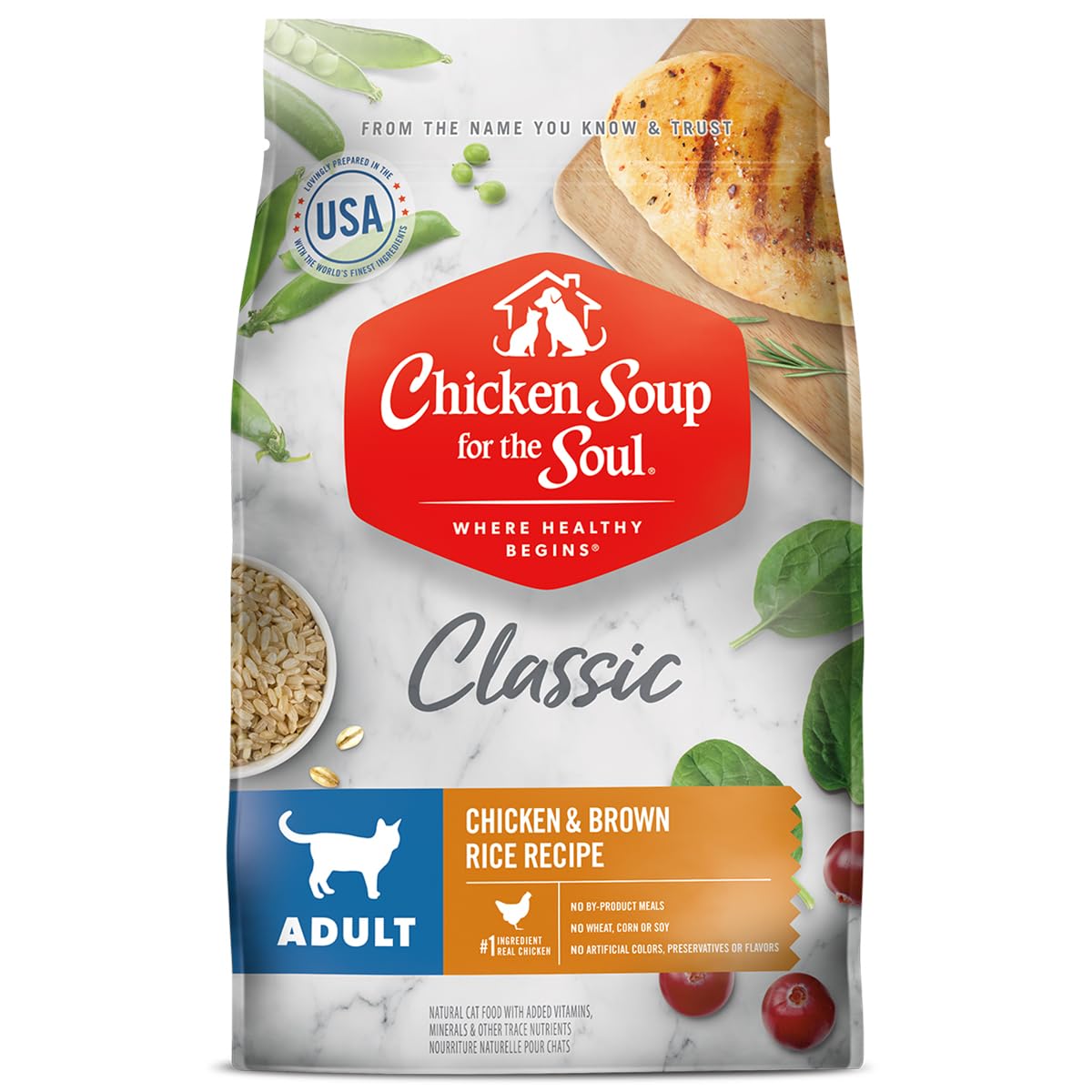 Chicken Soup for the Soul: pollo real como ingrediente principal para una comida nutritiva