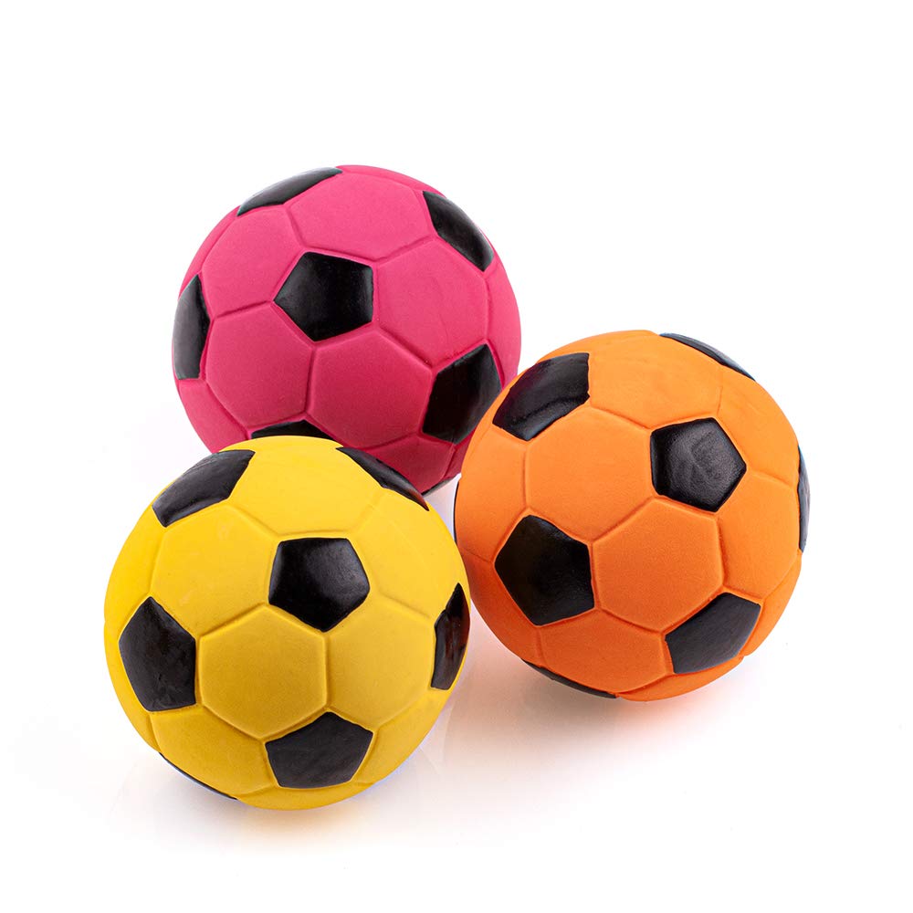 CHIWAVA, bola de latex con chirrido para perros, ideal para juego interactivo.