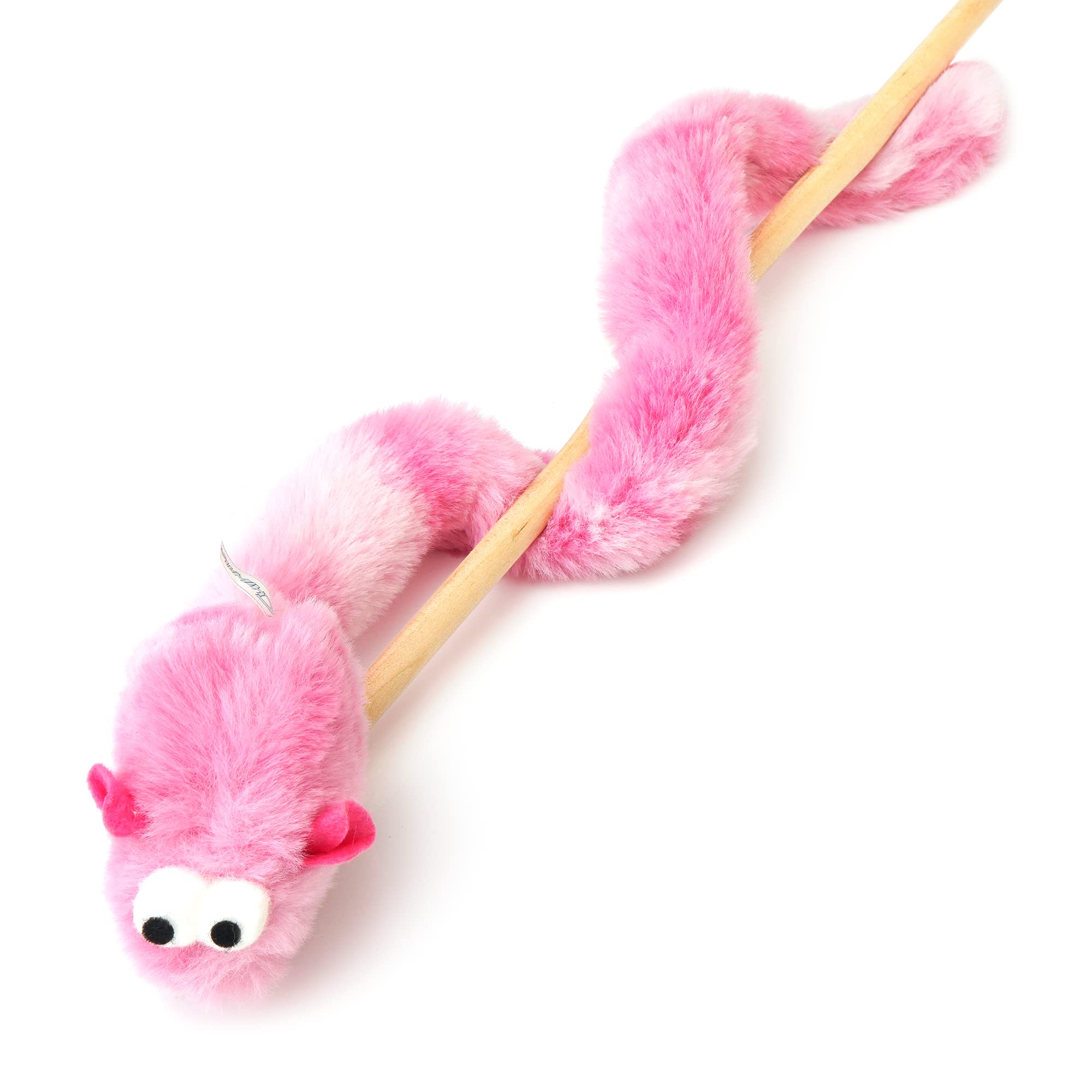 CHIWAVA ratón de peluche con crujido, estímulo sensorial para tu gato.