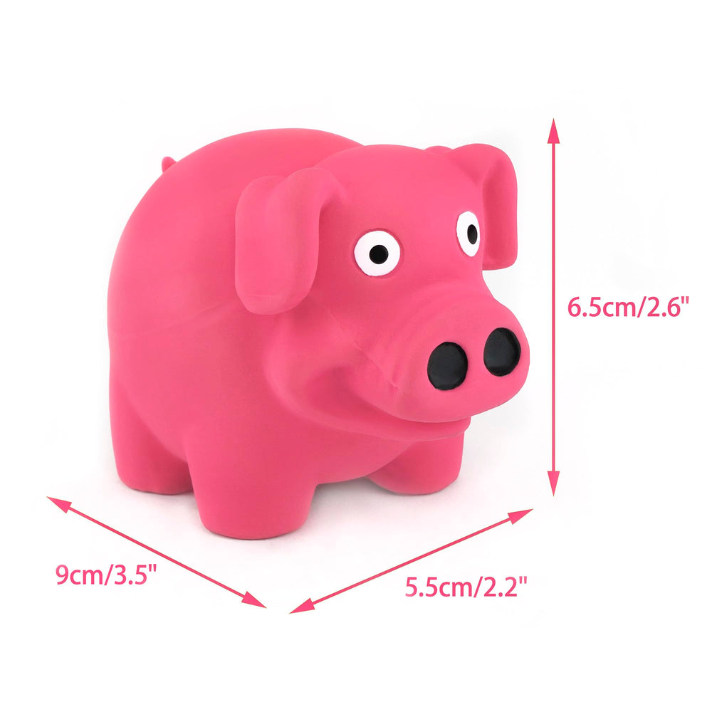 CHIWAVA juguete látex con diseño elefante en pie para perros pequeños