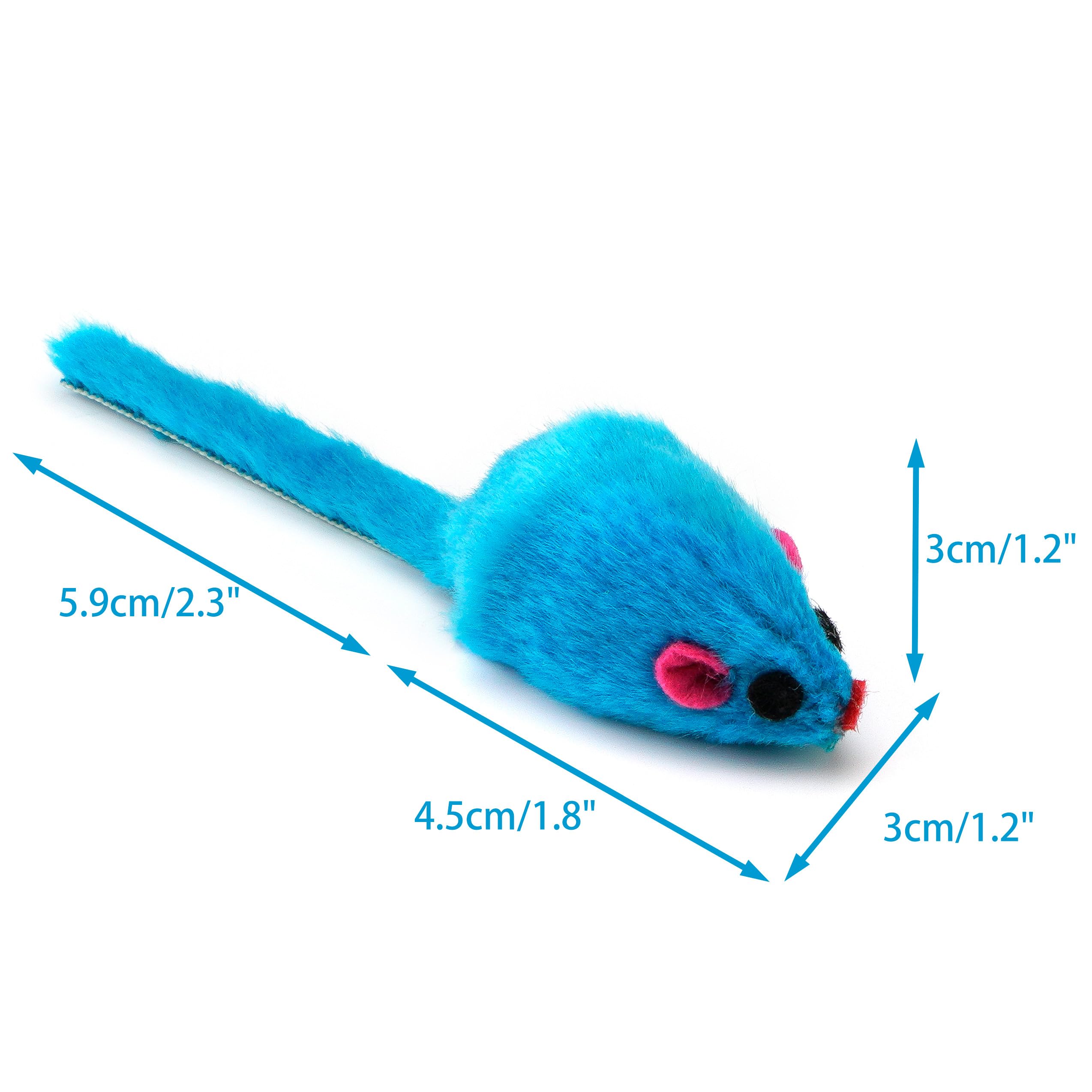 CHIWAVA juego con 36 ratones peluche para estimular actividad en casa.