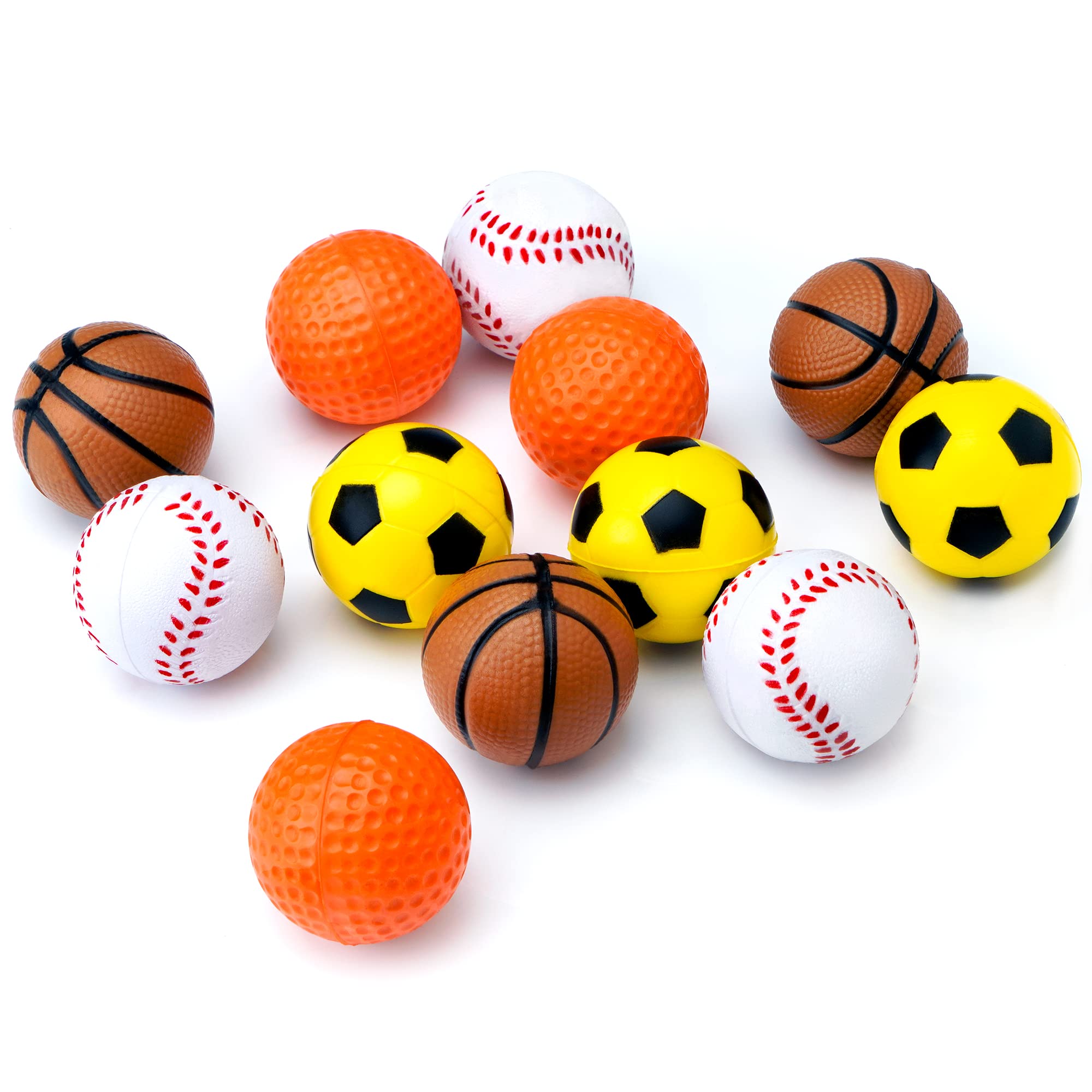 CHIWAVA pelota de goma suave 1.6 pulgadas para juego diario ligero.