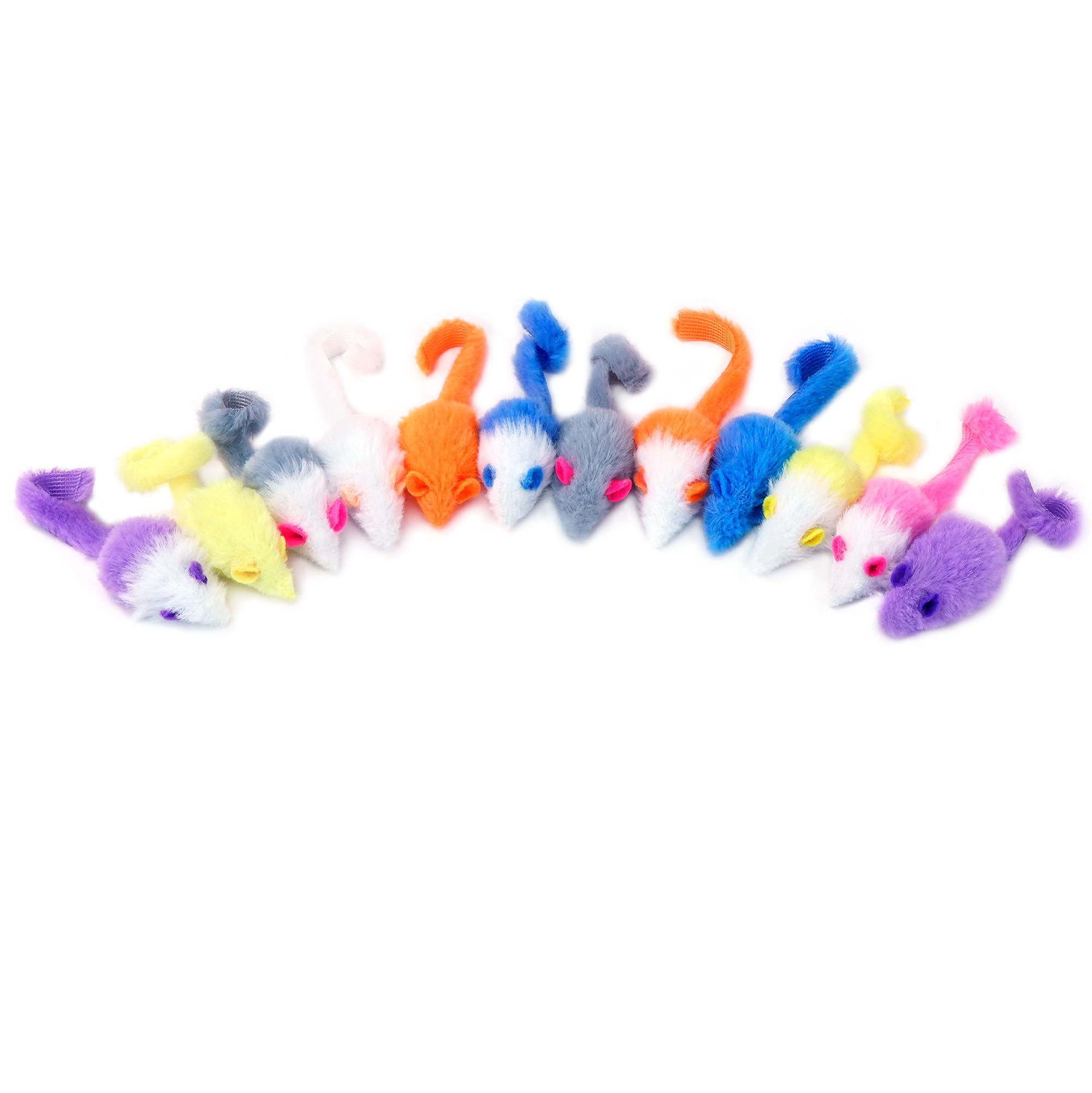 CHIWAVA ratón peluche color candy 07 ideal para golpear y transportar