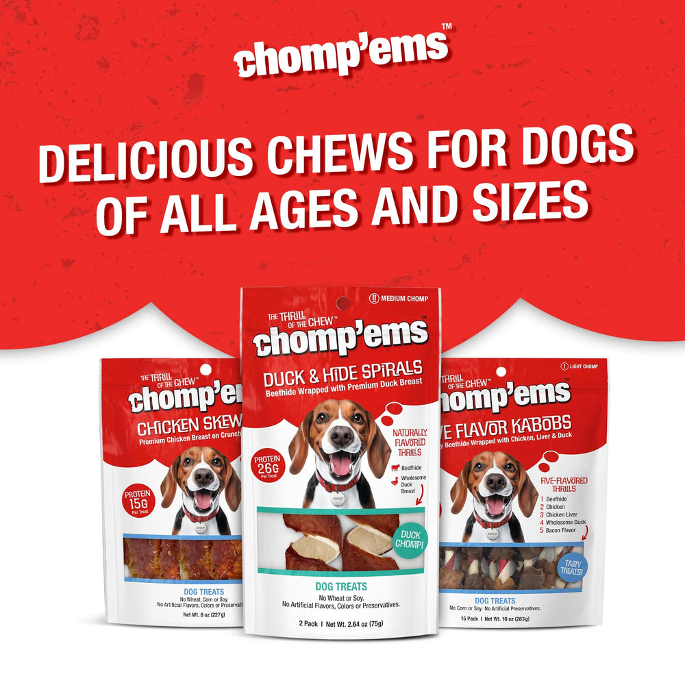 CHOMP 'EMS opción baja en grasa gracias al pato.