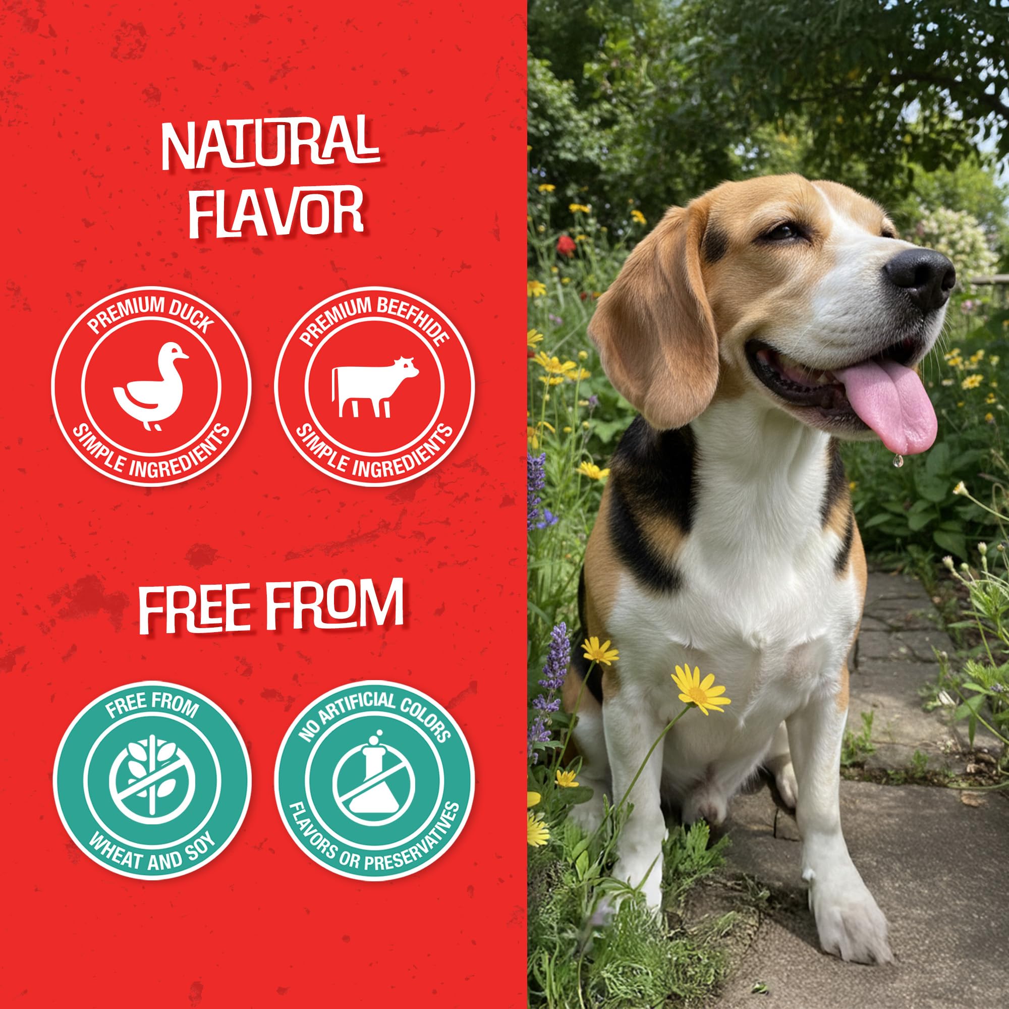 CHOMP 'EMS apto para todas las edades y tamaños de perros.