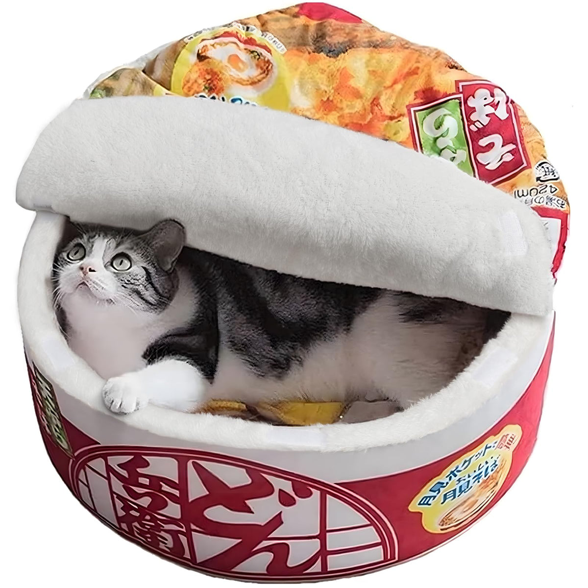Cama Chongxing Ramen Noodle Bed para interiores, descanso cómodo.