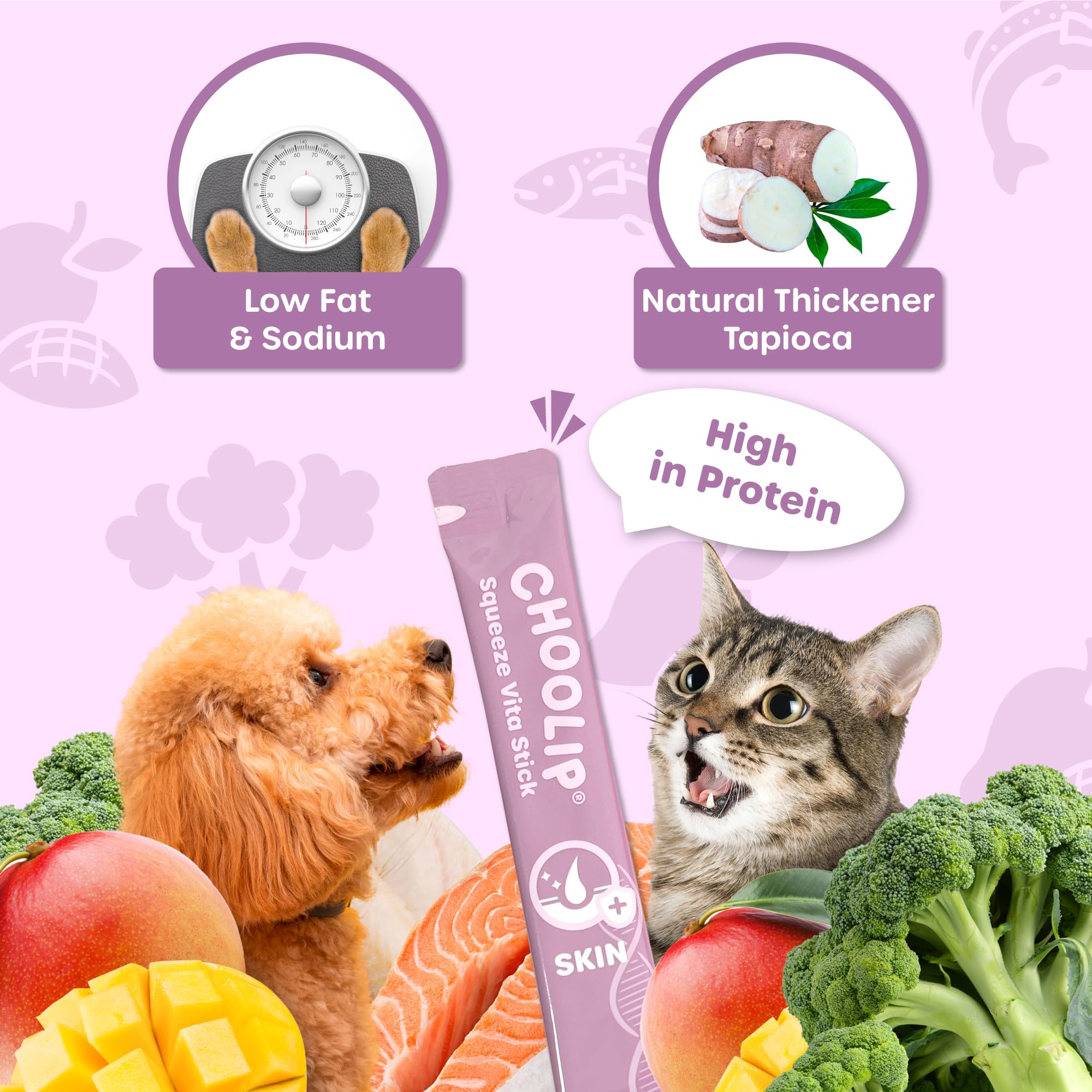 Choolip biotina y vitaminas para crecimiento del pelaje