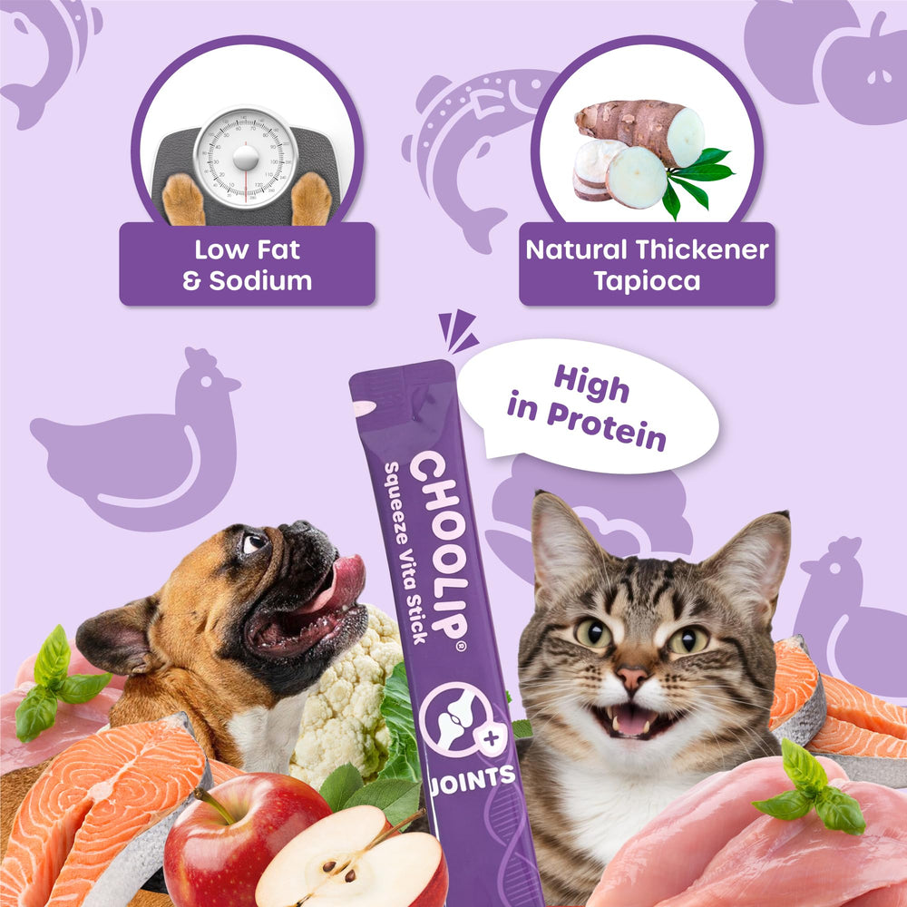 Choolip Squeeze Vita Stick: snack-diario para hogares con varias mascotas.