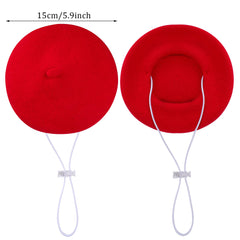 Boina para perro de Choyaxo con cordón, ajuste estable para paseos.