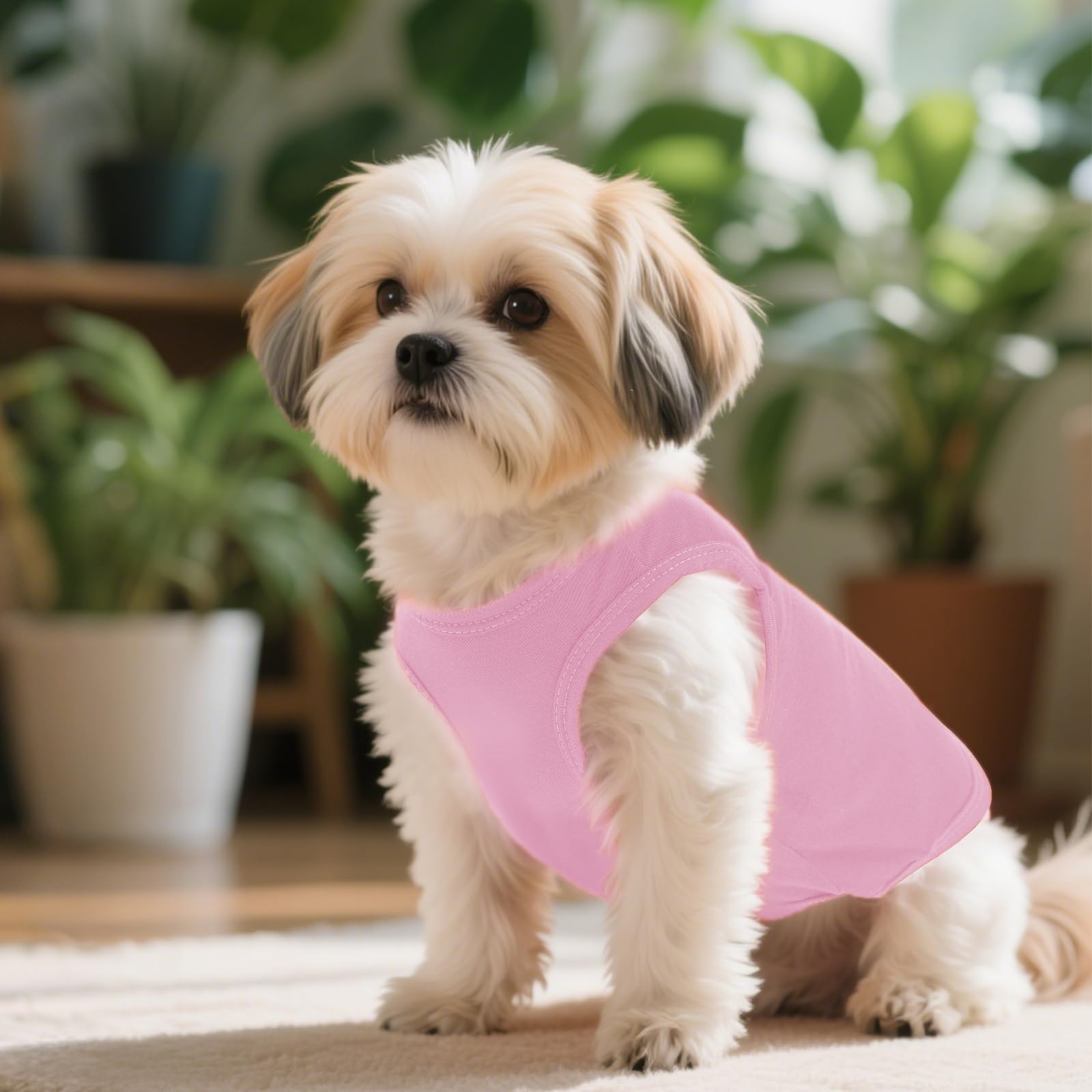 Camisetas para mascotas talla S de Choyaxo, estilo práctico para perros y gatos.