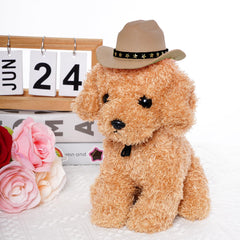 Choyaxo sombrero mascota khaki, ajuste de barbilla para un ajuste cómodo.