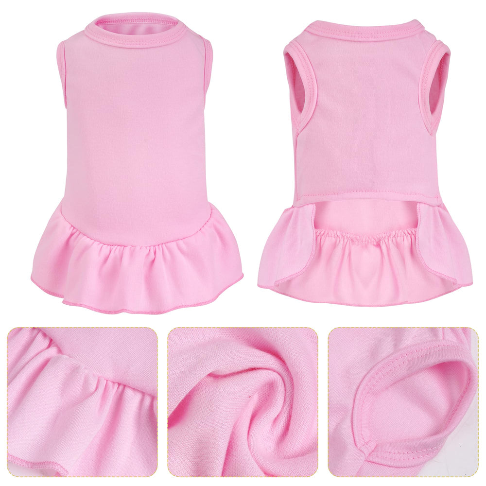 Vestido para perro sin mangas de Choyaxo en negro: ideal para salidas rápidas.