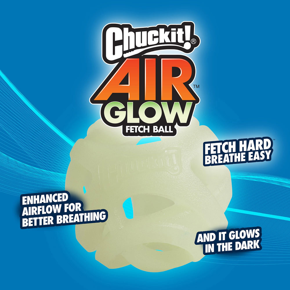 Chuckit! Air Glow ayuda a diversificar salidas al parque con perros activos.