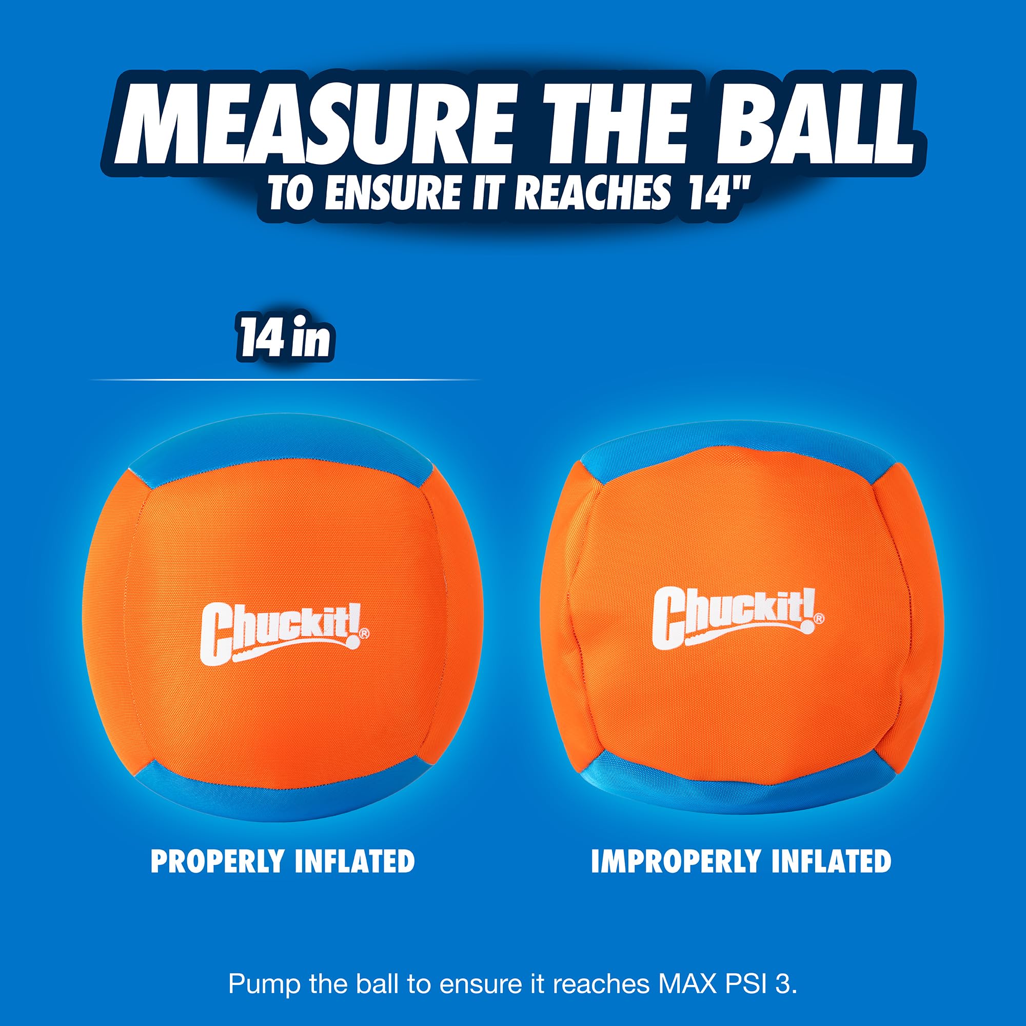 Uso individual de Chuckit! Big Air Ball para practicar pastoreo y enfoque.