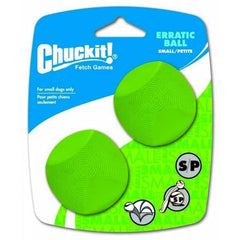 Perro jugando con la bola ChuckIt grande, ideal para juego de búsqueda.