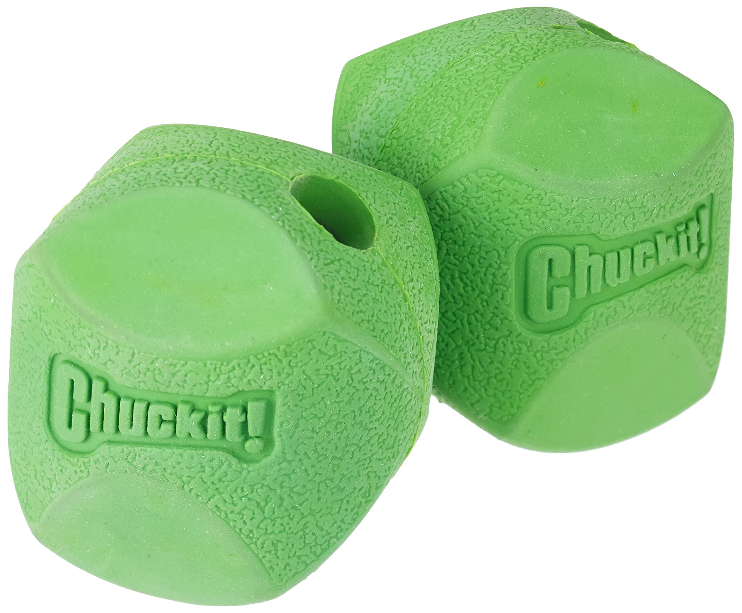 Este rebote errático de Chuckit! Errática Ball mantiene al perro activo y atento.