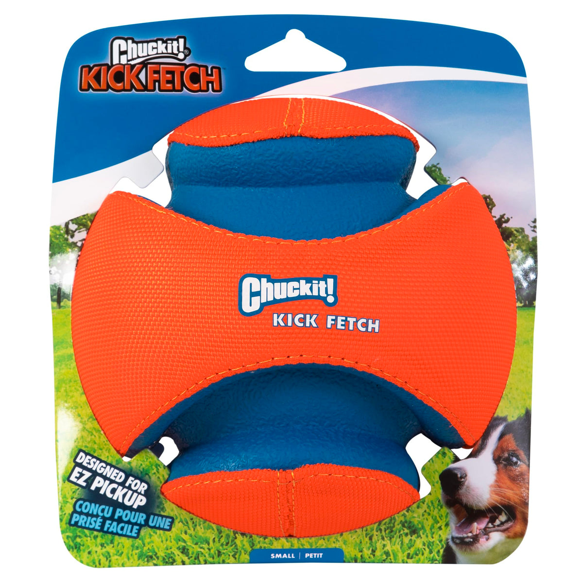 Chuckit! Kick Fetch Ball, diámetro seis pulgadas, ideal para juego activo al aire libre