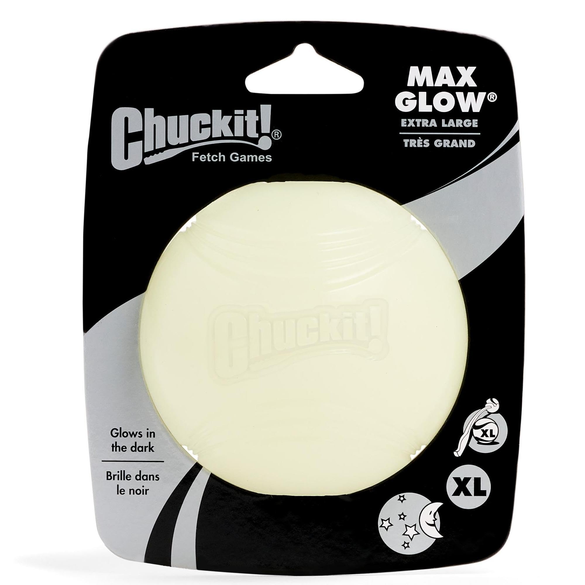 Chuckit! Lanzador mediano compatible, ideal para sesiones de búsqueda nocturnas.