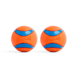 Chuckit! Ultra Ball 2.5 pulgadas, pelota mediana, ideal para buscar y traer en casa o parque.