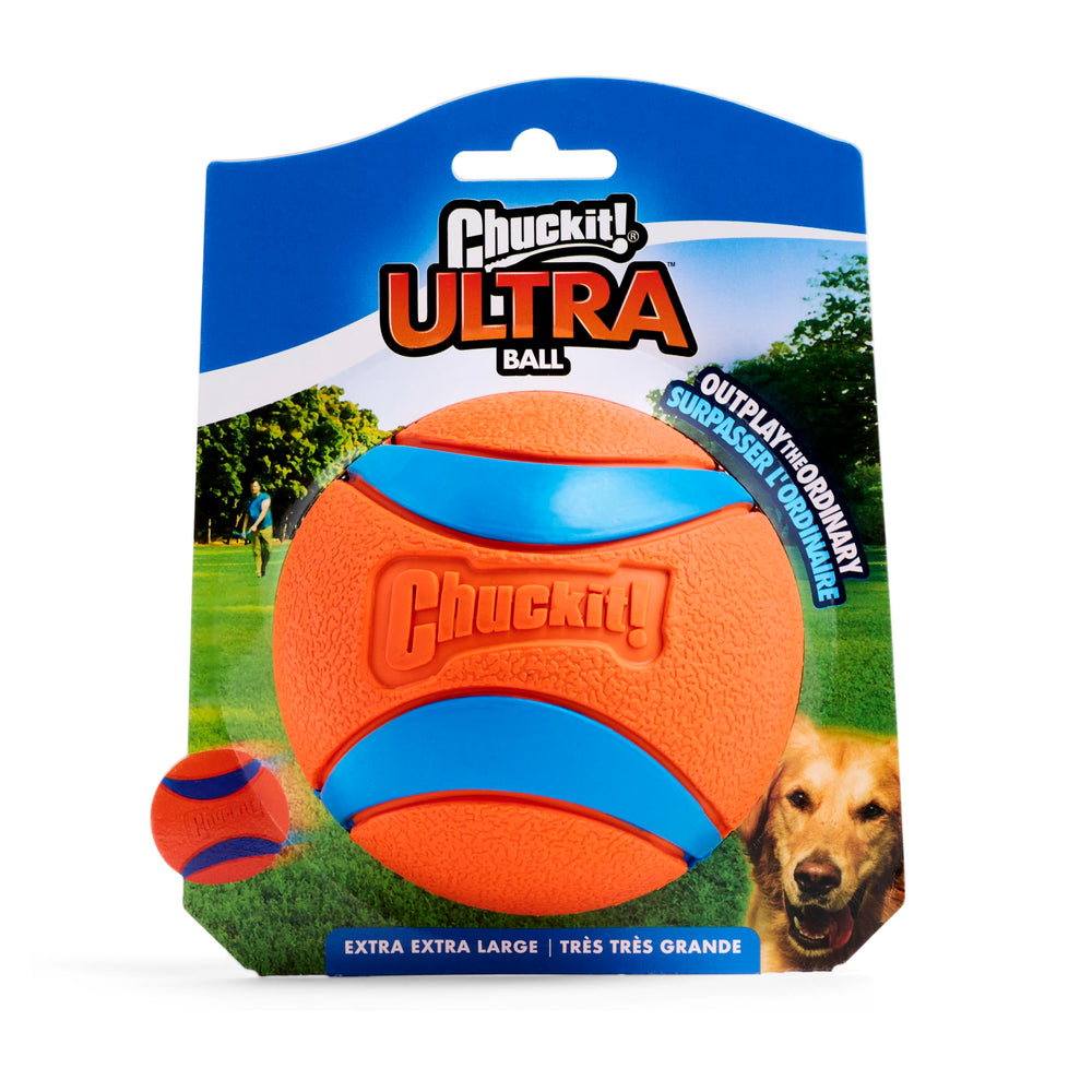 Chuckit! Ultra Ball duradera para juego intenso y repetido.