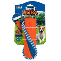 Chuckit Ultra Bumper Tug con cuerda resistente para juegos de recogida.