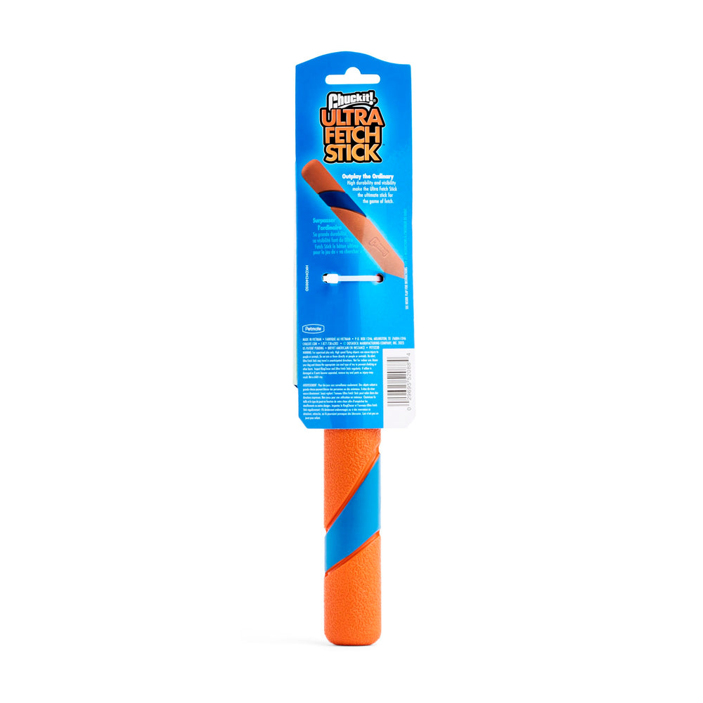 Chuckit Ultra Fetch Stick compatible con lanzador RingChaser para menos esfuerzo
