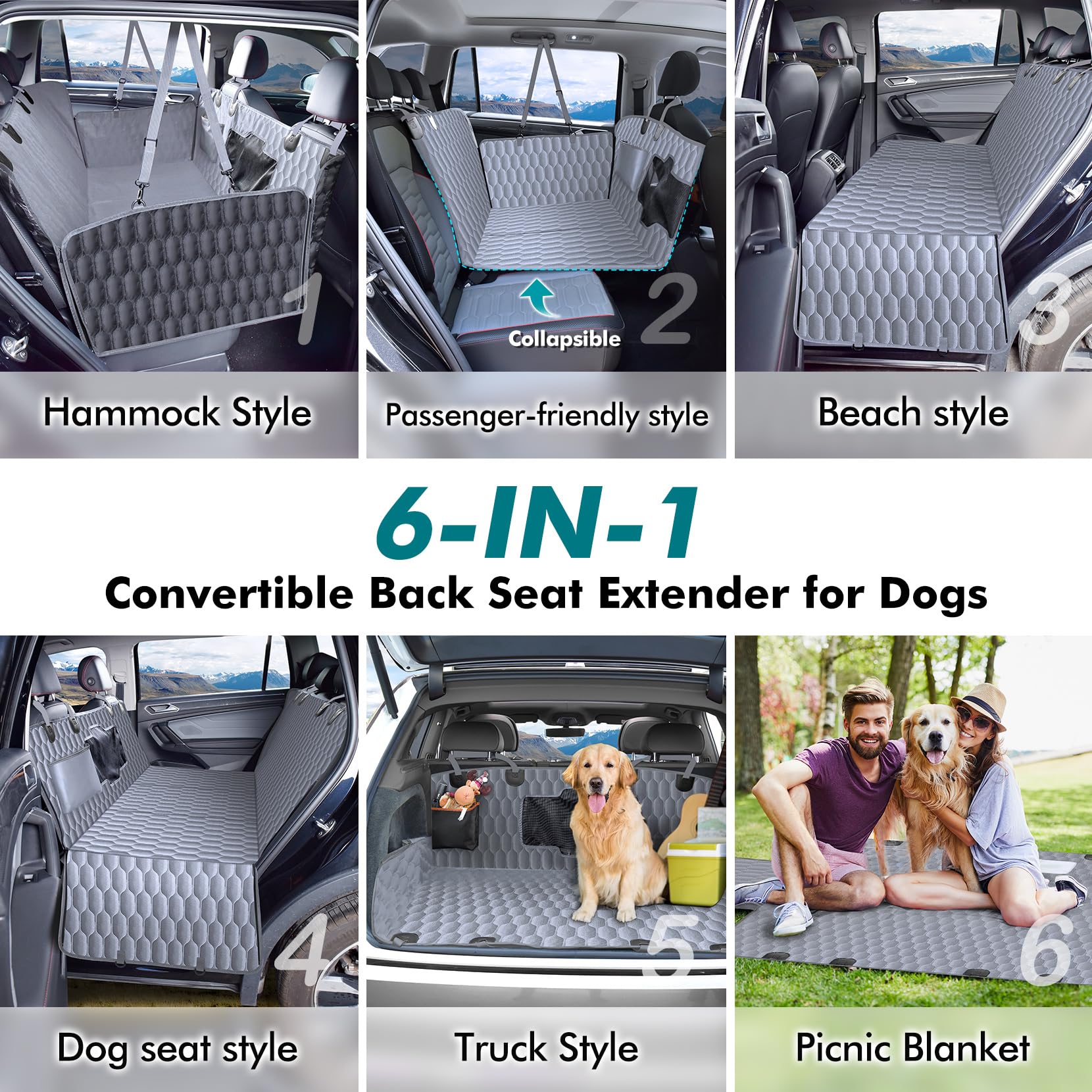 Chumajor tablero panales removible ofrece soporte estable para perros grandes.