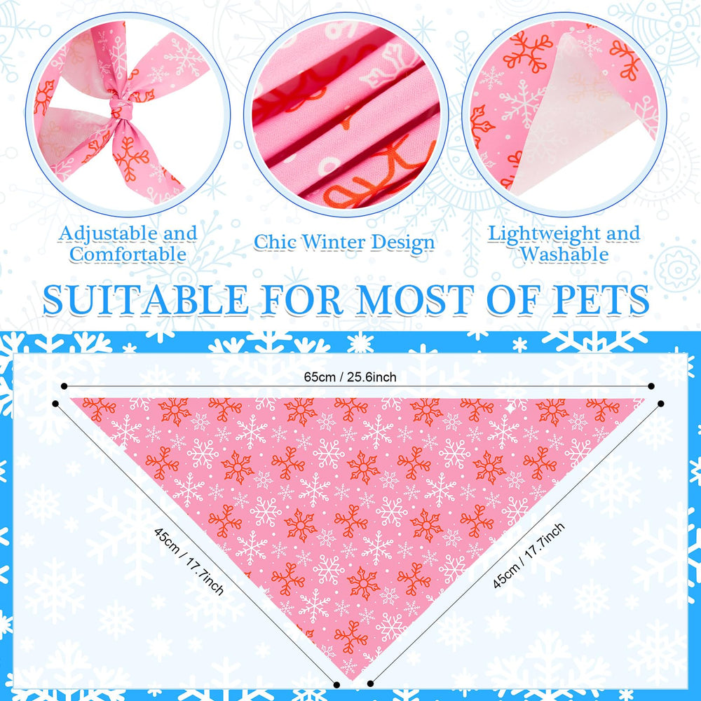 Bandana ajustable de invierno Chunful para perros, talla flexible para diversas razas