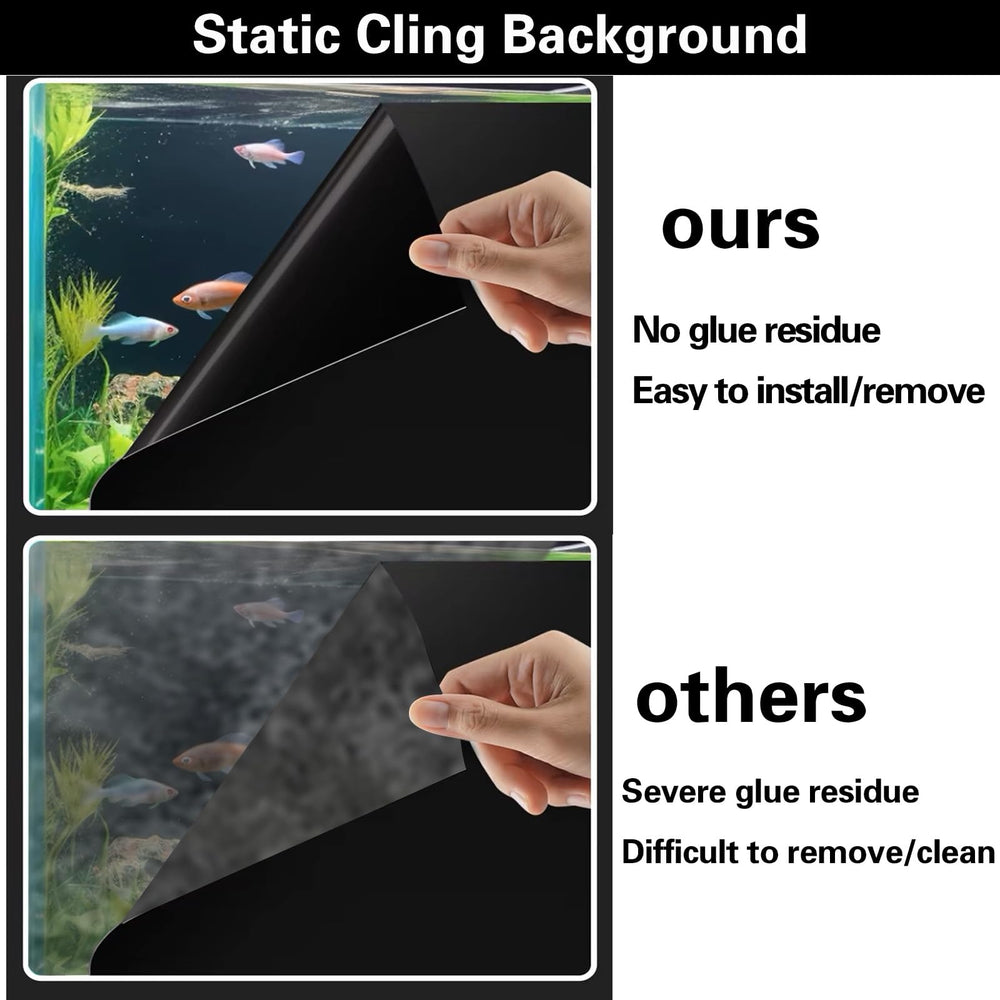 Fondo CICK SEED para acuario, efecto opaco que bloquea la luz trasera