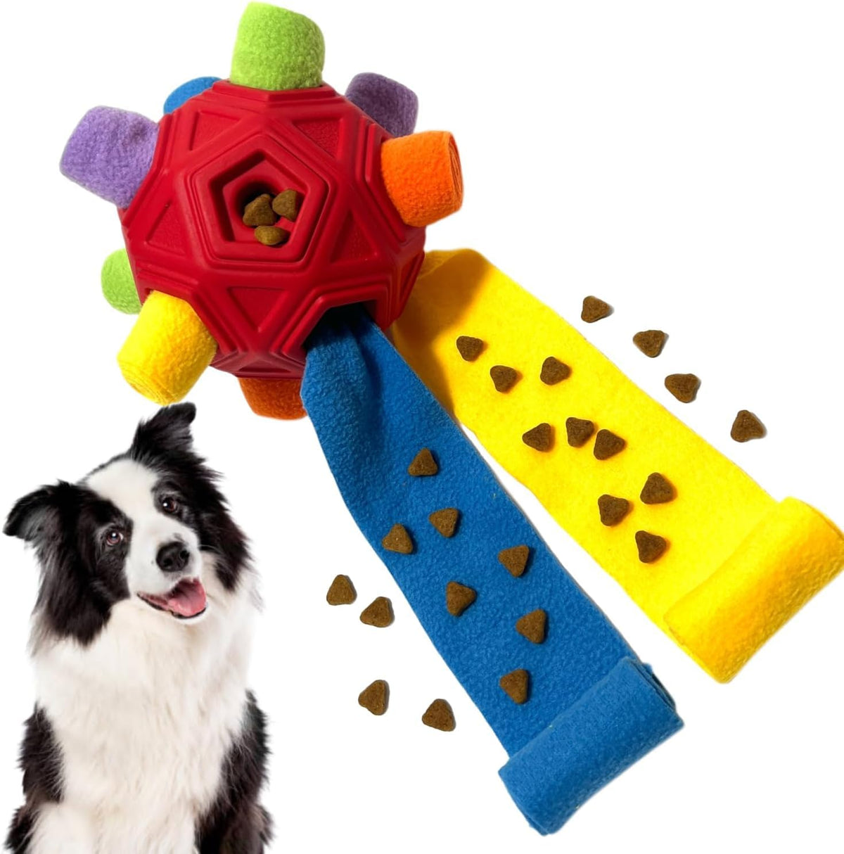 Bola de olfato CIIVURR para perros mejora el juego y el olfato.