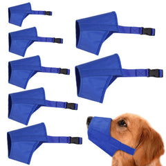 CILKUS bozales caninos, set de 7 tallas ajustables, ideal para paseos.