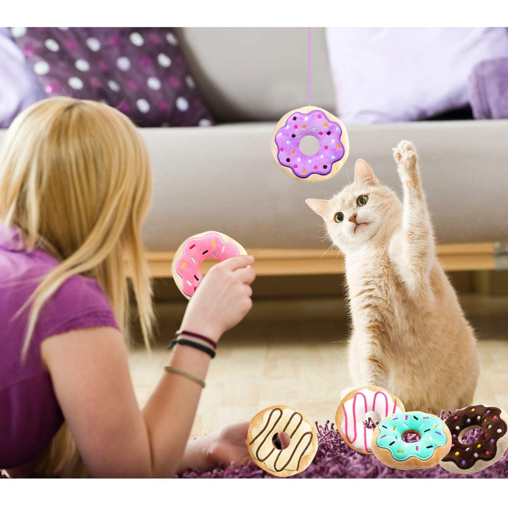 Imagen de donas CiyvoLyeen para sesiones de fotos divertidas de tu gato