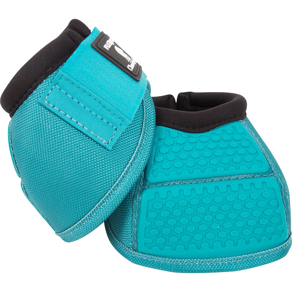 Classic Equine Flexión Sin Giro, bota de casco Aqua Large para protección durante entrenamientos.