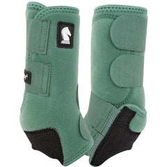 Classic Equine Legacy2 proteccion frontal en Verde bosque grande para entrenamientos intensos