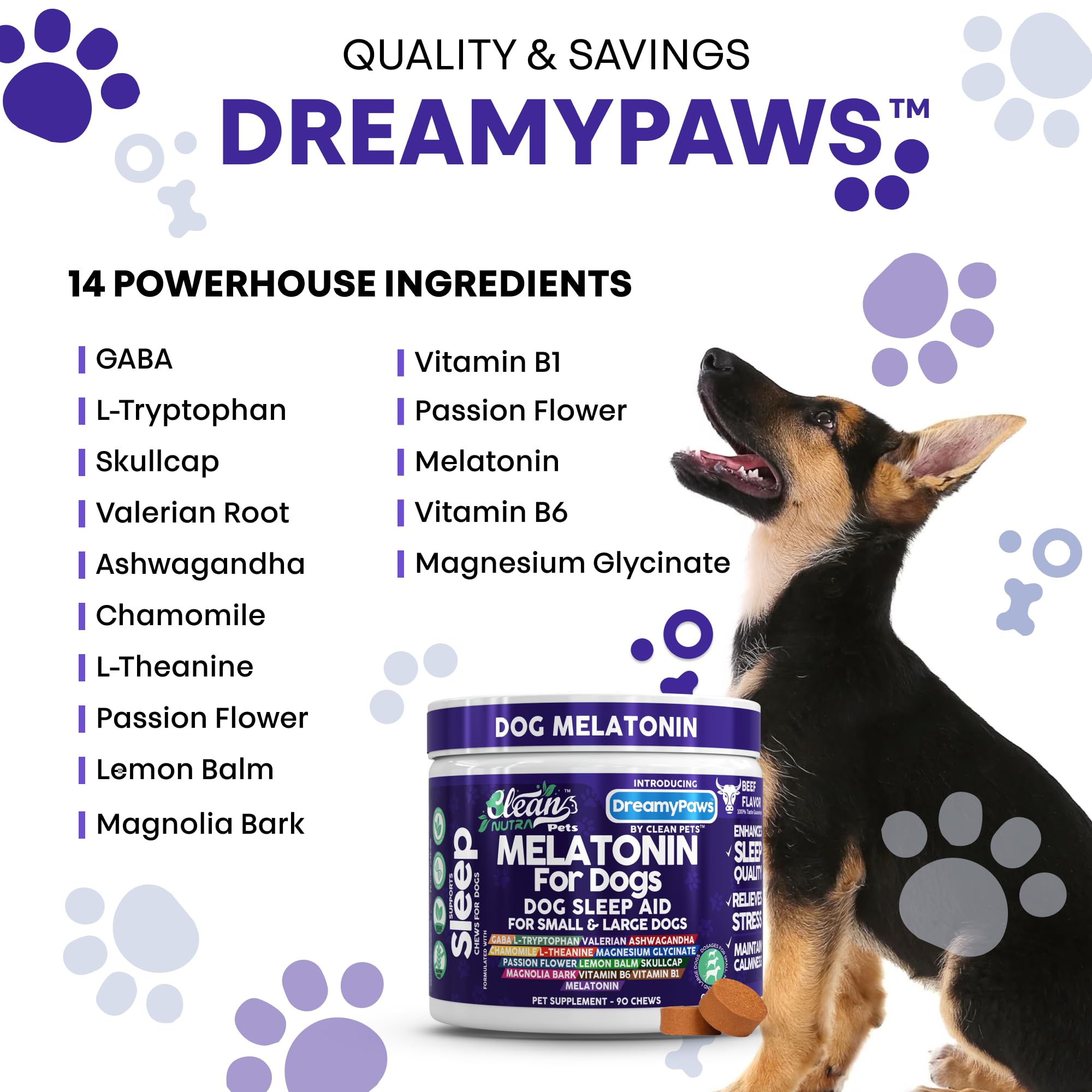Viaje con perro; Dreamy Paws ayuda a mantener la calma durante el trayecto.