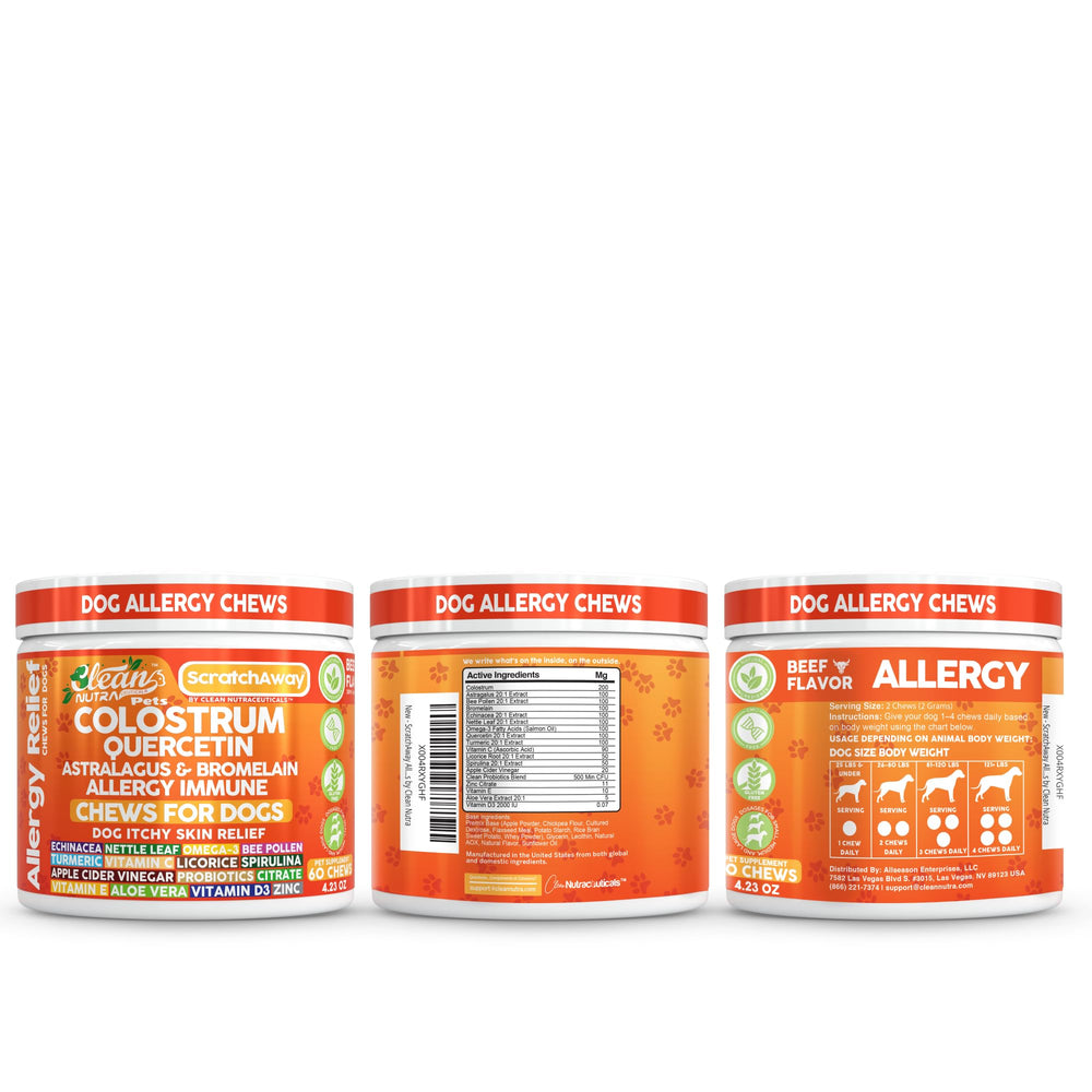 Clean Nutraceuticals patitas saludables gracias a la fórmula de apoyo inmunitario