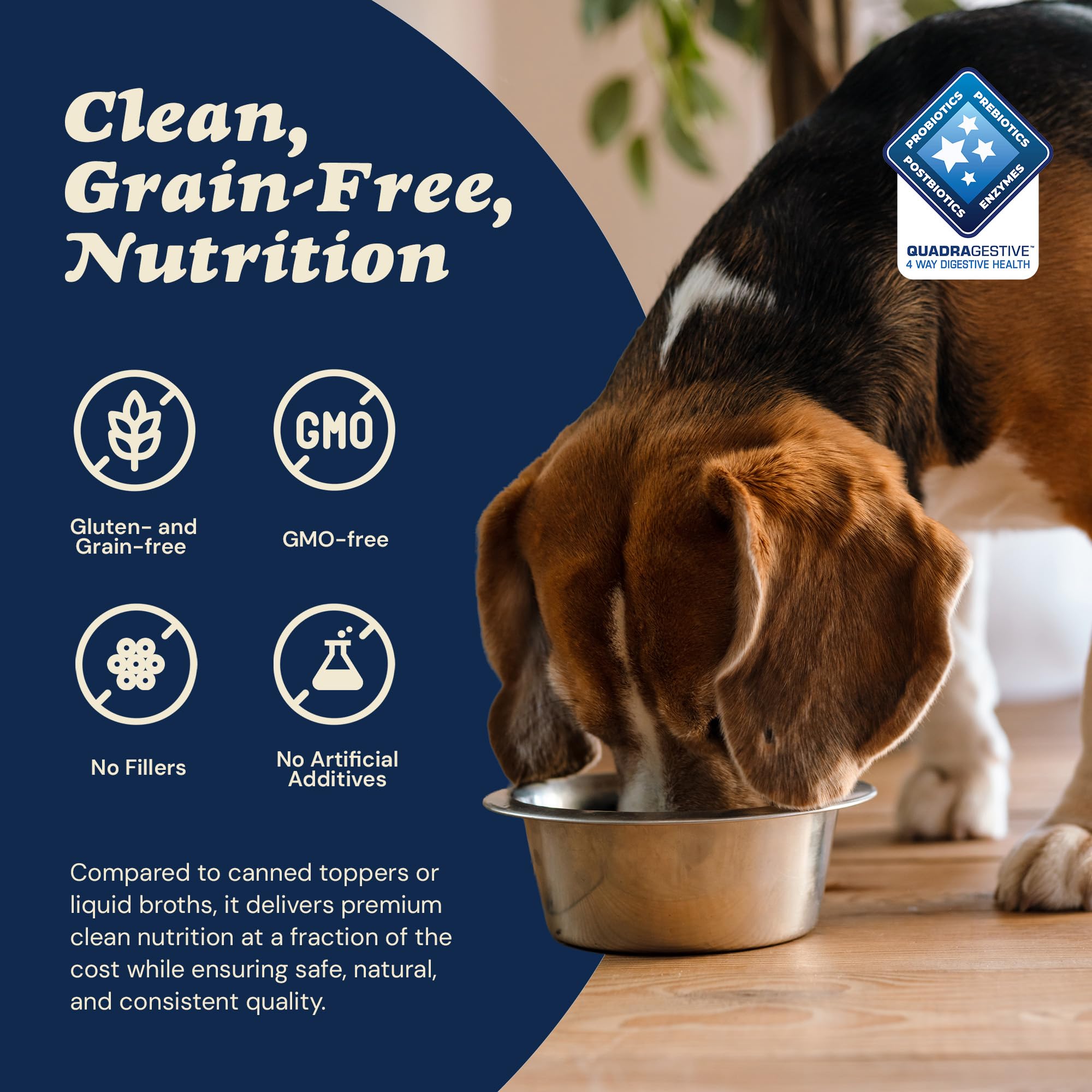 CLEAR CONSCIENCE PET superfoods-ingredientes: ingredientes enteros para nutrición equilibrada