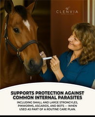 CLENVIA contenido 1,87% activo para uso equino